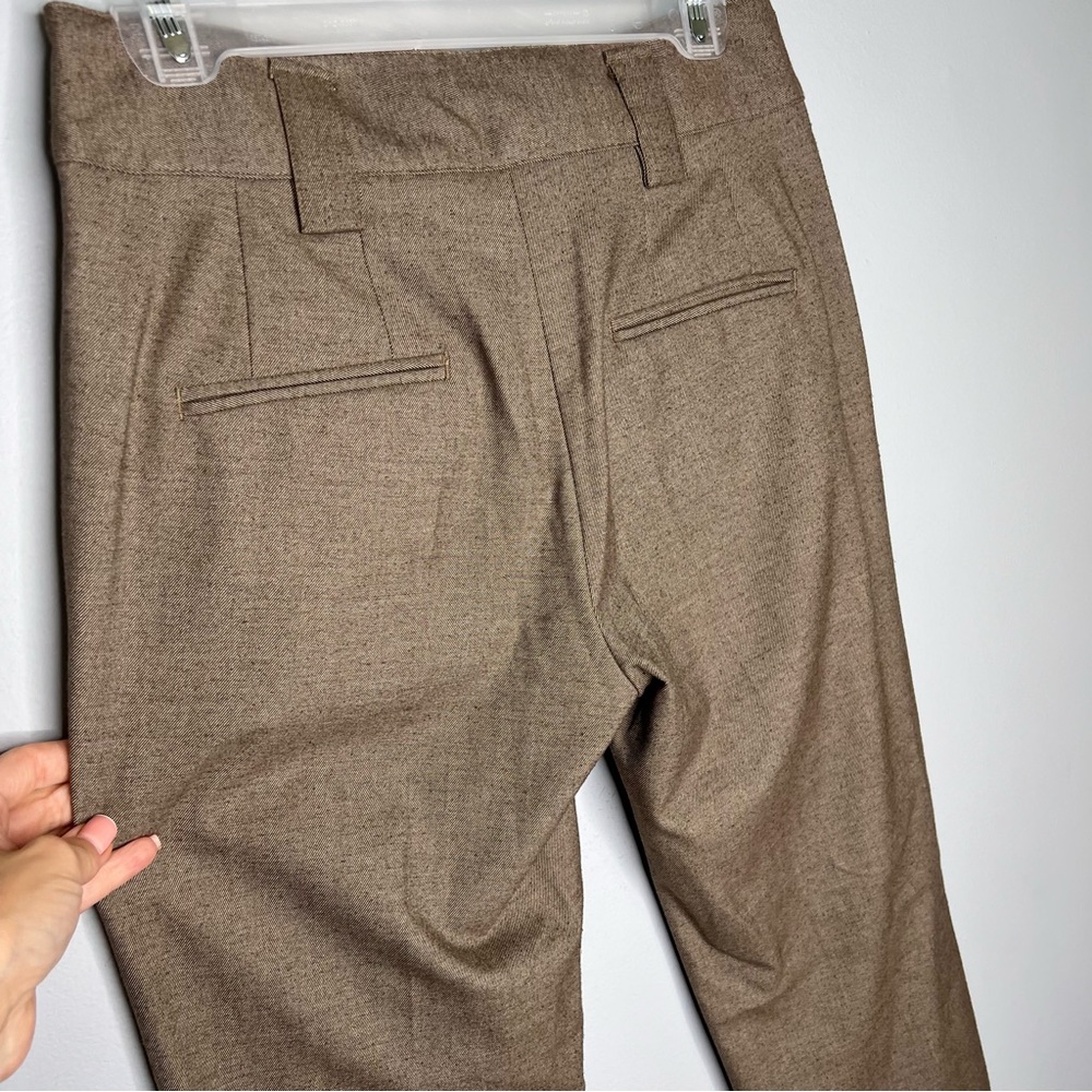 Zara Basic Side Pockets Brown High Waisted Pants - image 5